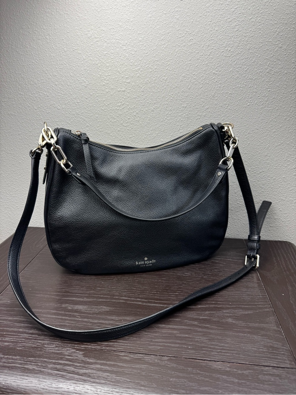 Kate Spade Mulberry Street Vivian Leather Shoulder Bag / Hobo (WKRU4138)